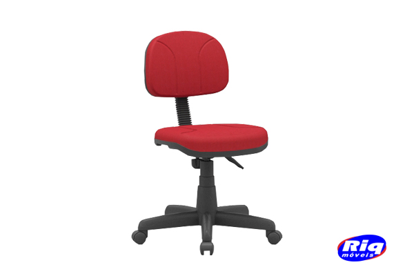 Cadeira de escritório secretária sem braço Riq Plus OPEPX