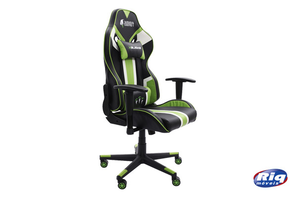 Cadeira Office Gamer Pro com apoio de cabeça FURFT