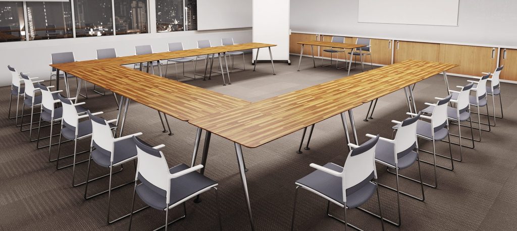 Cadeiras empilháveis para escritório corporativo, salas de reunião, cafés e áreas de descompressão.